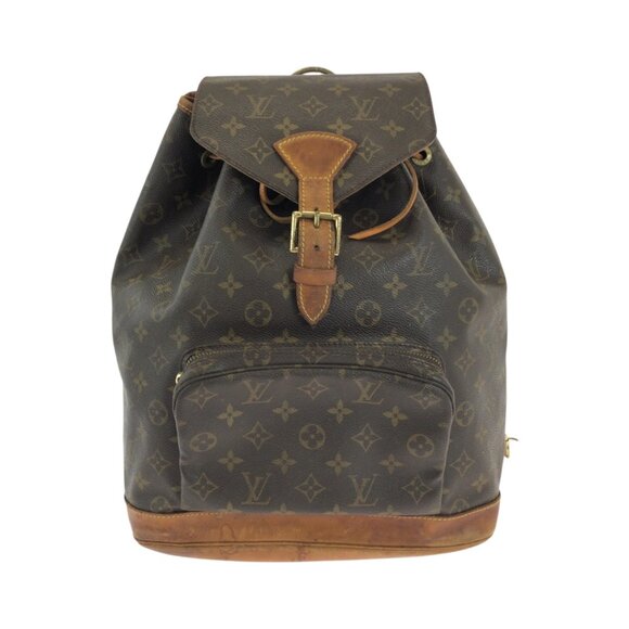 LOUIS VUITTON Brown Monogram Backpack - Picture 1 of 10